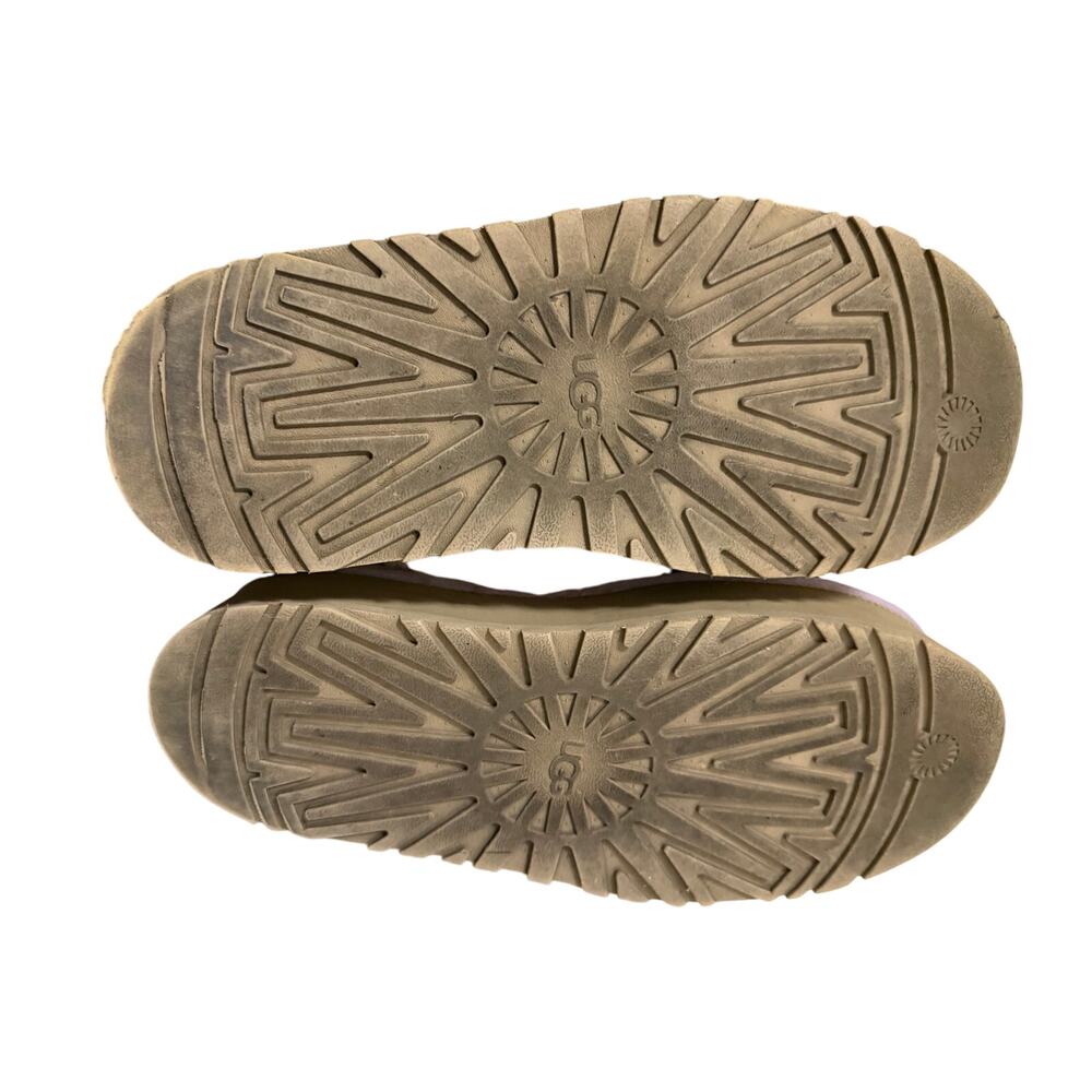 Ugg Funkette Chunky Sequin Platform Slippers Sz 1… - image 8